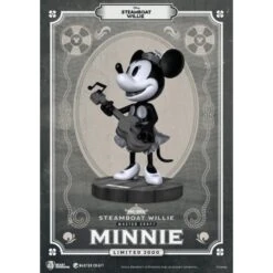 Steamboat Willie Master Craft Minnie Figurine, Beast Kingdom 9 Steamboat Willie Master Craft Minnie Figurine, Beast Kingdom -Disney 711203440369 2