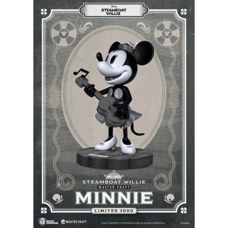Steamboat Willie Master Craft Minnie Figurine, Beast Kingdom 5 Steamboat Willie Master Craft Minnie Figurine, Beast Kingdom - Image 3