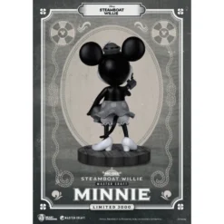 Steamboat Willie Master Craft Minnie Figurine, Beast Kingdom 11 Steamboat Willie Master Craft Minnie Figurine, Beast Kingdom -Disney 711203440369 4